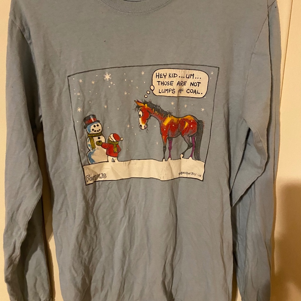 Horse long sleeve tee